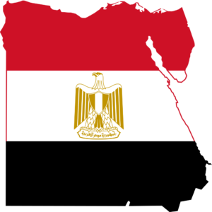Egypr Flag Map